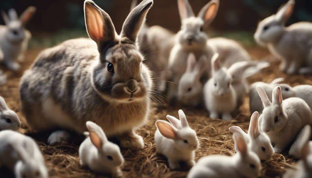 rapid rabbit reproduction rates