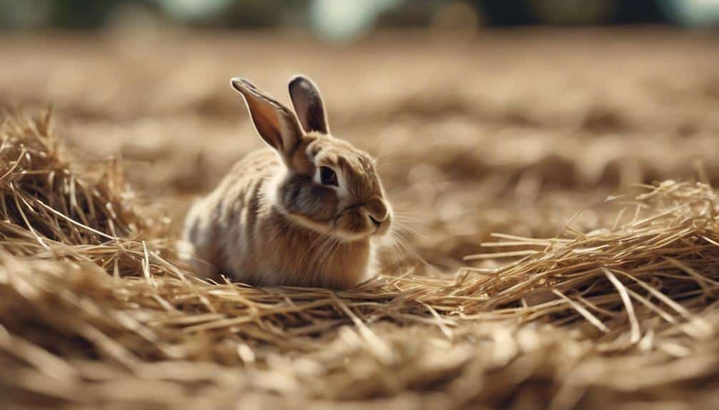 absorbing moisture with straw