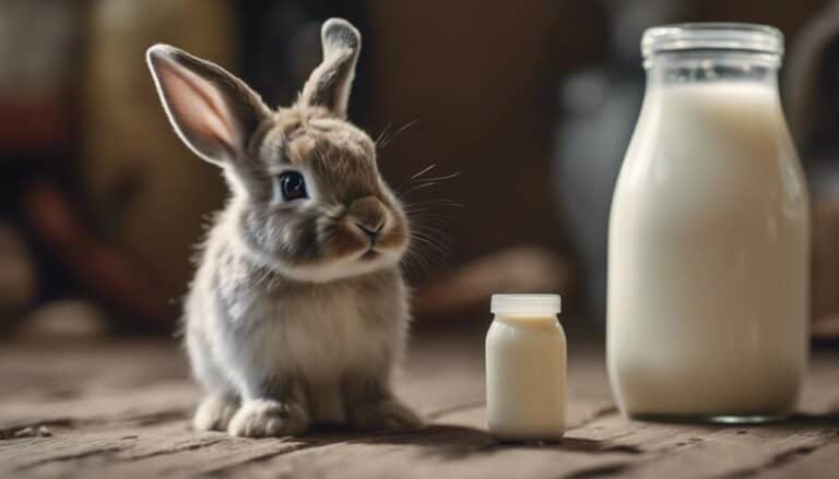 baby rabbits need kitten