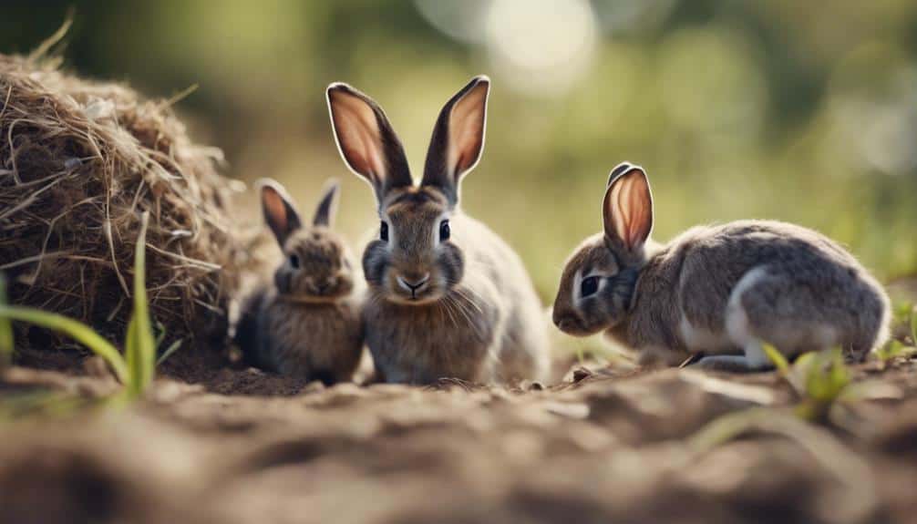 bunnies born per litter