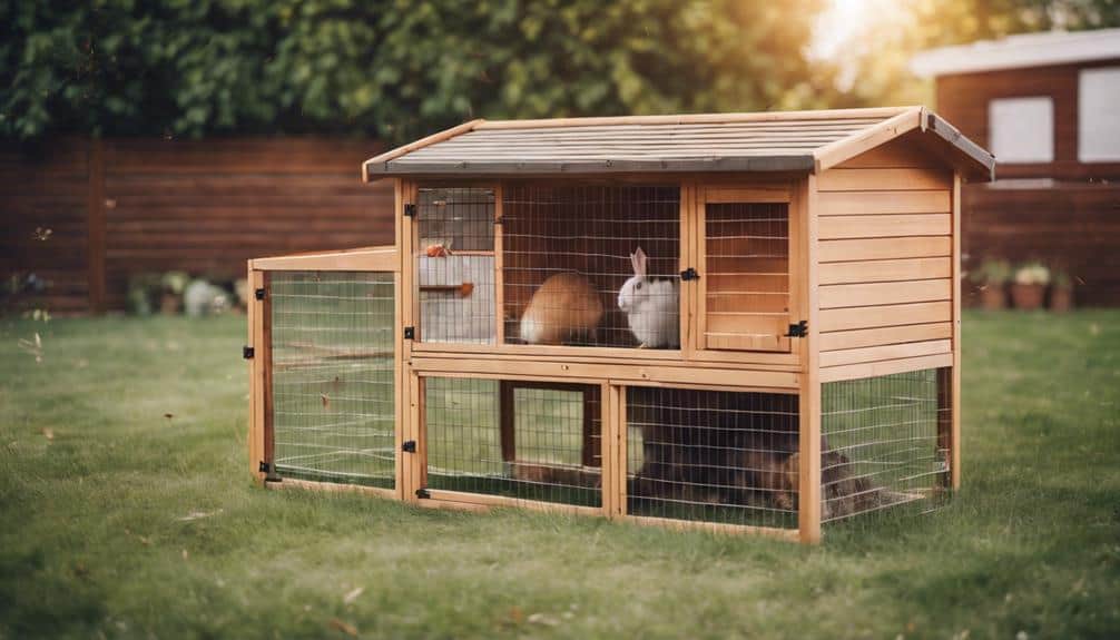 compact space for rabbits