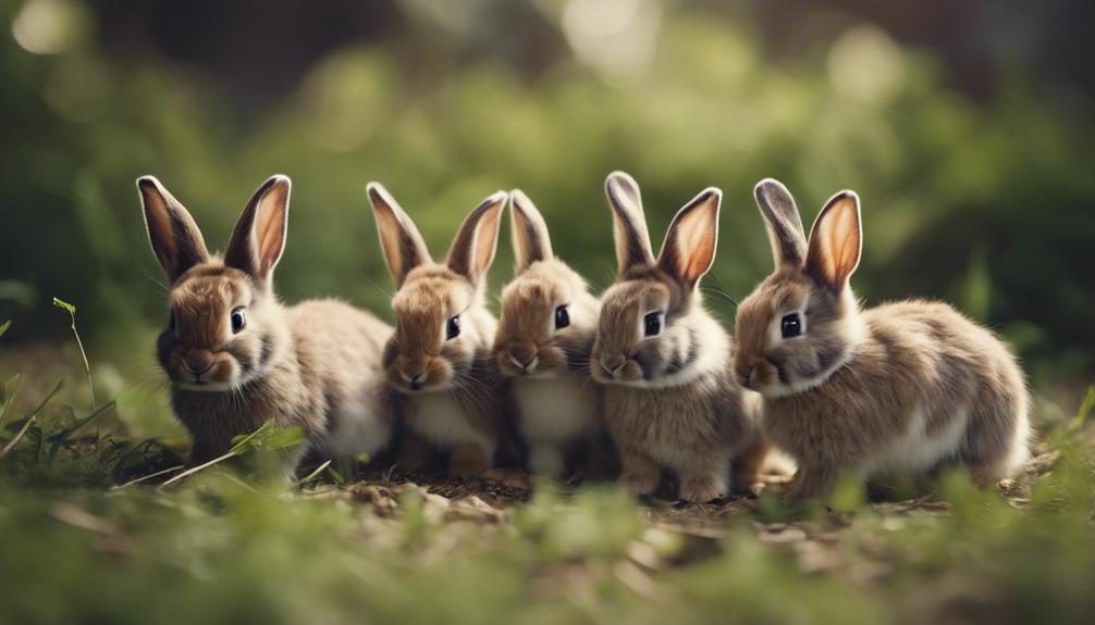 fluctuations in rabbit numbers