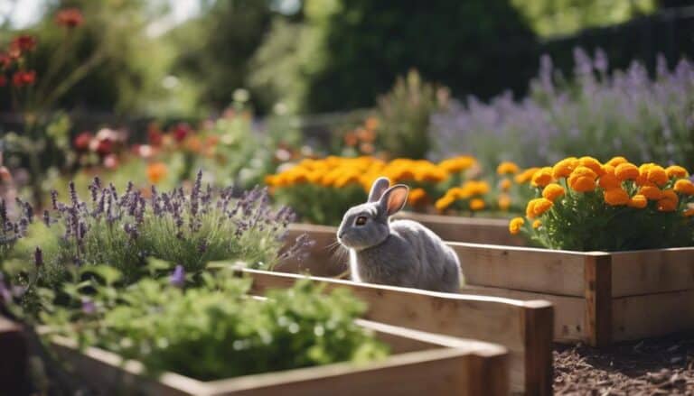 protect plants from rabbits