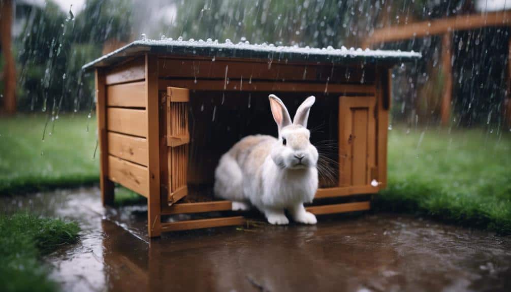 protecting rabbits from moisture