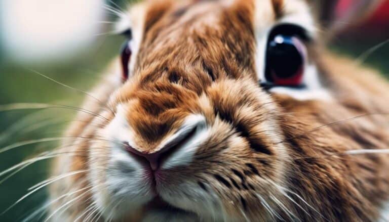 rabbit s facial fur loss