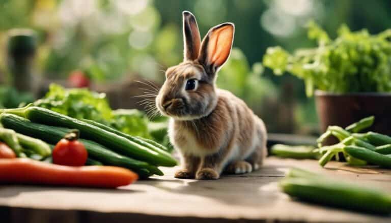 rabbits eat lady fingers