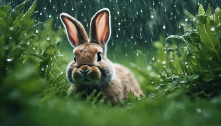 rabbits hate getting wet