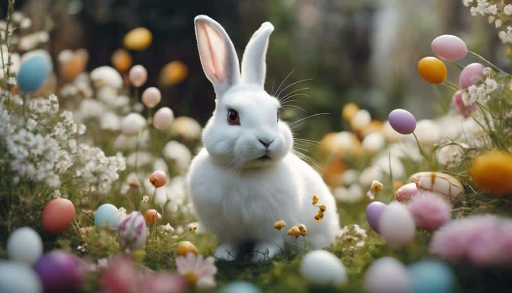 rabbits symbolize fertile life