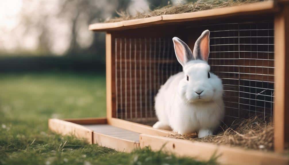 spacious cage with ventilation