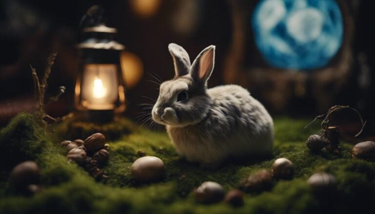 symbolic rabbit nesting behavior