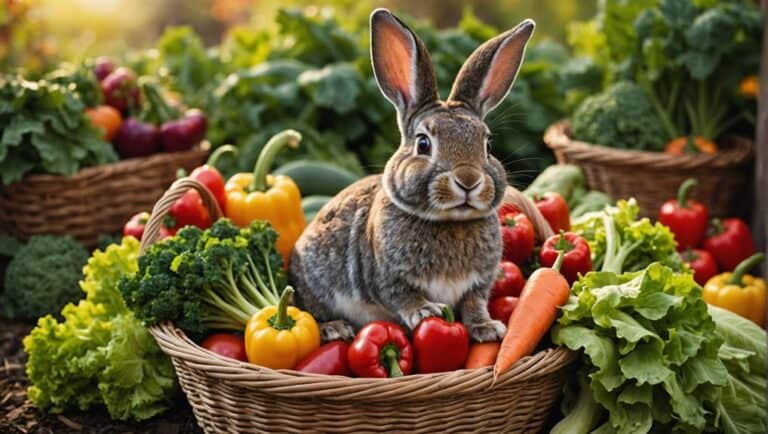 fresh veggies safe rabbits