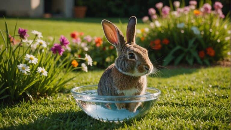 rabbits water consumption guidelines