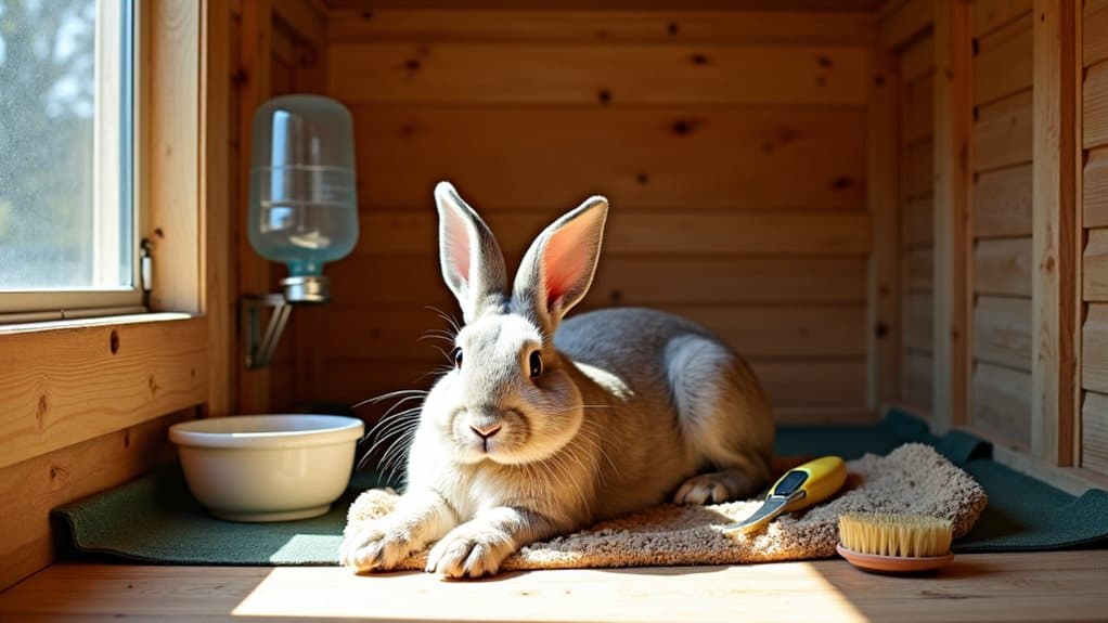giant rabbit care equipment