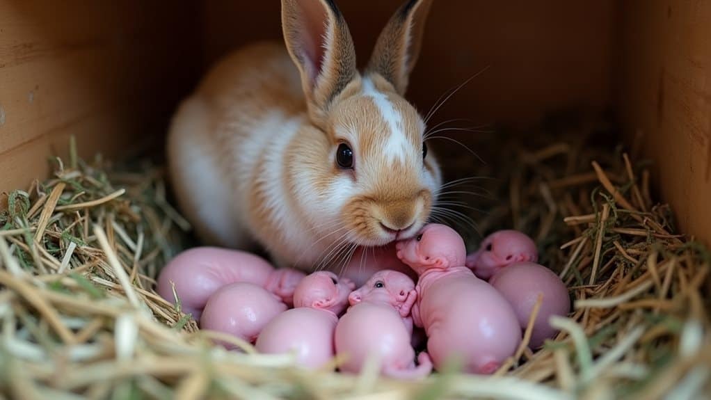 post birth mother and kits care