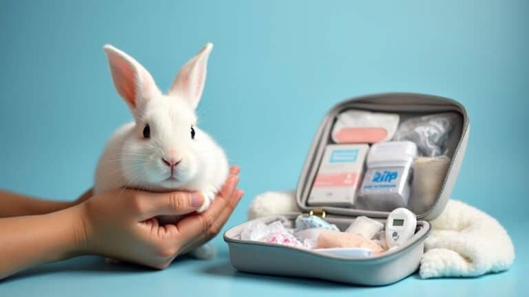 rabbit emergency first aid
