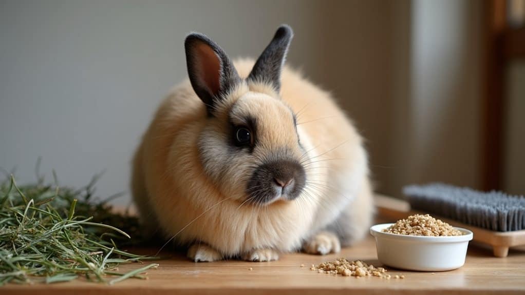 rex rabbit coat nutrition