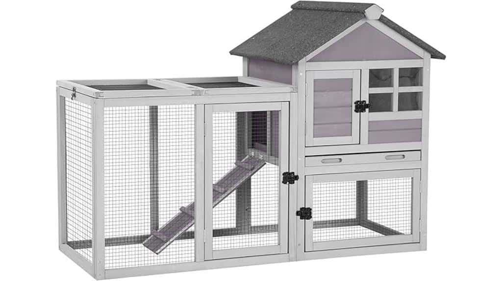 aivituvin rabbit hutch combo