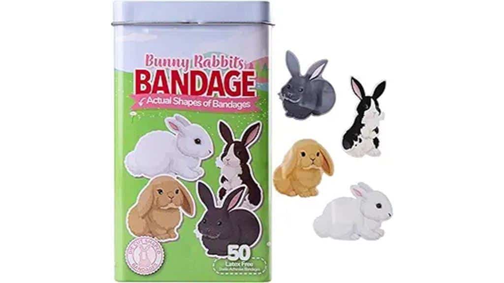 bunny rabbit shaped bandages