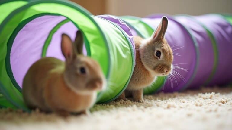 bunny tunnels and tubes