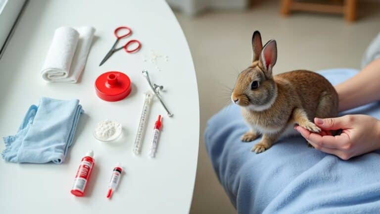 essential rabbit care supplies