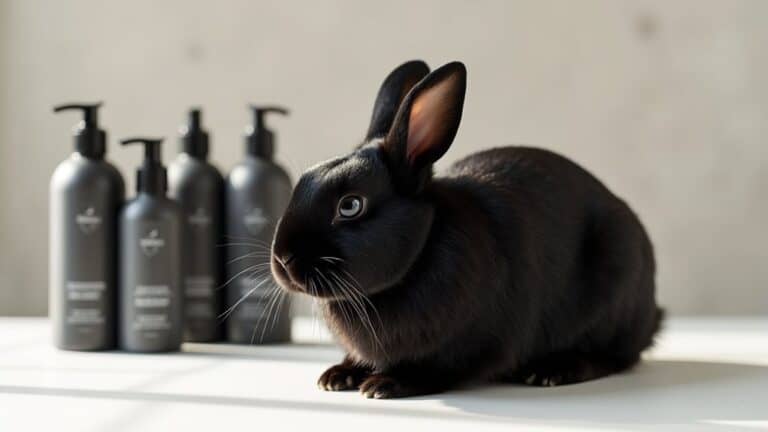 luxurious rabbit fur care