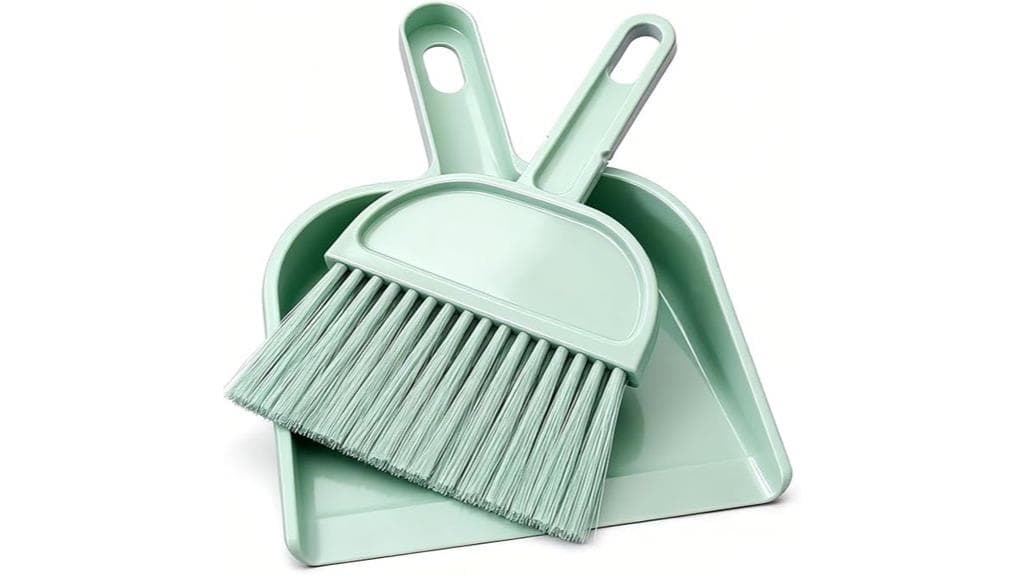 mini dustpan brush set