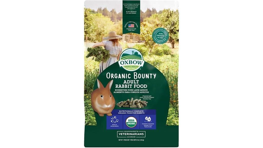 organic rabbit food available