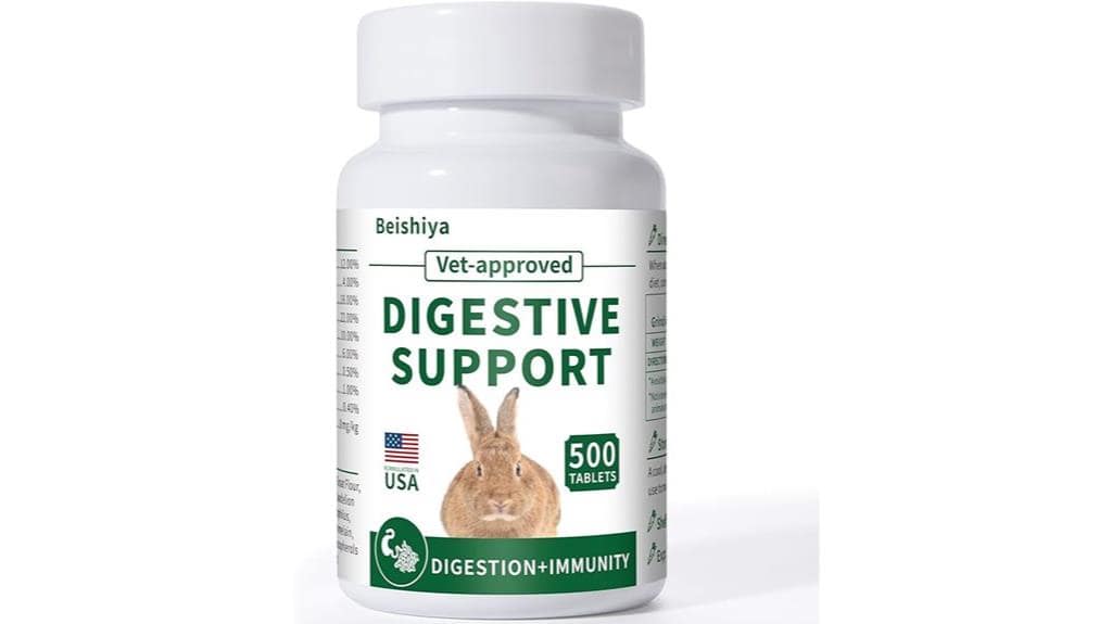 rabbit digestive support tablets