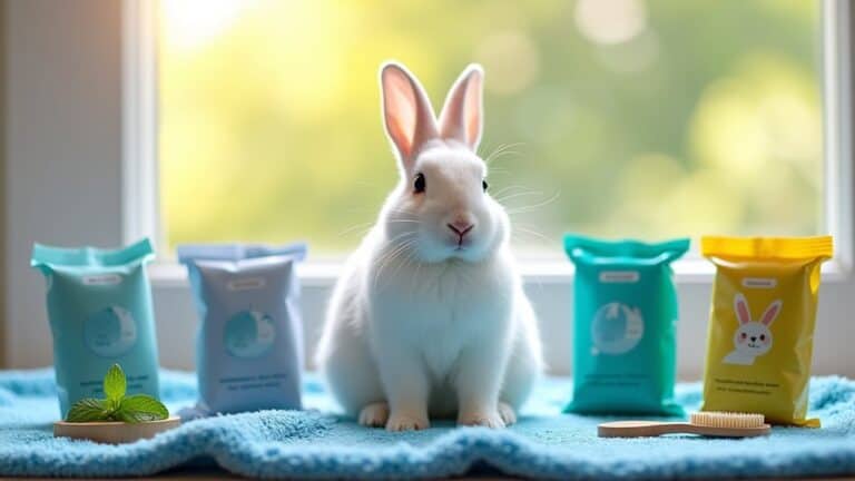 rabbit wipes for cleanliness