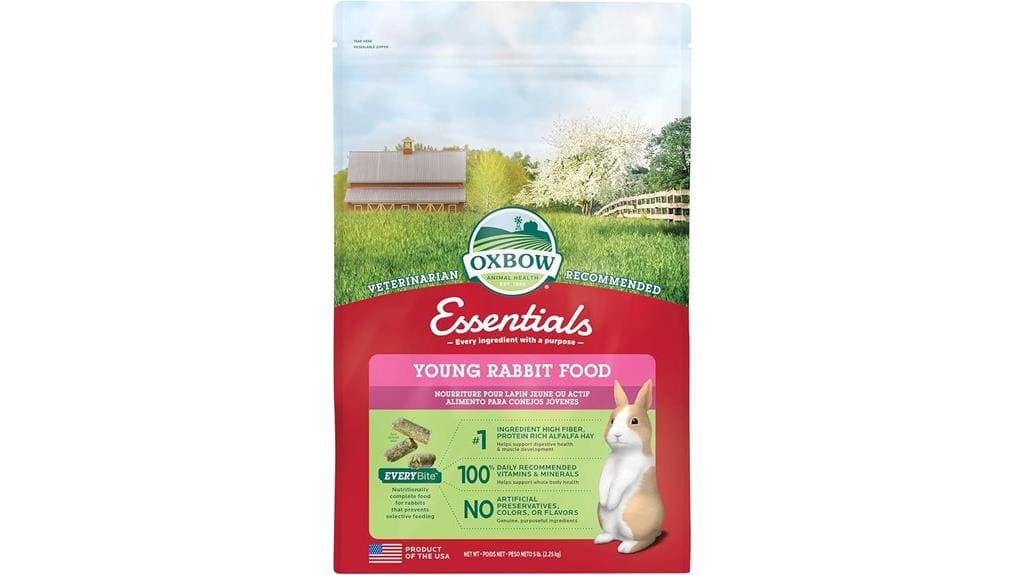 young rabbit food supply