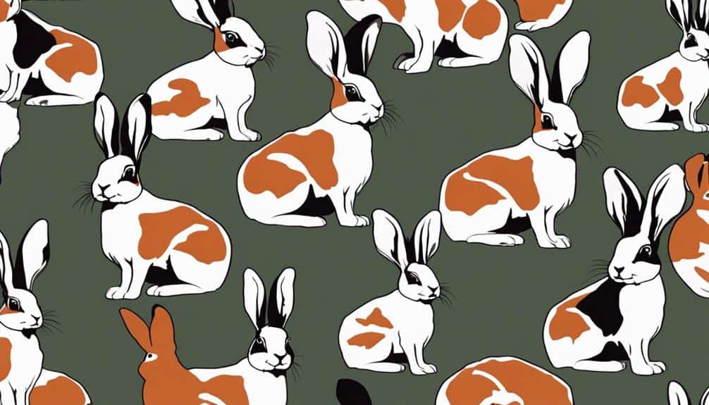 adorable harlequin rabbit breeds