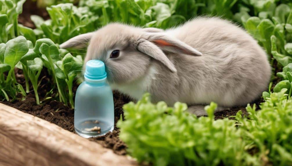 baby bunny hydration guide