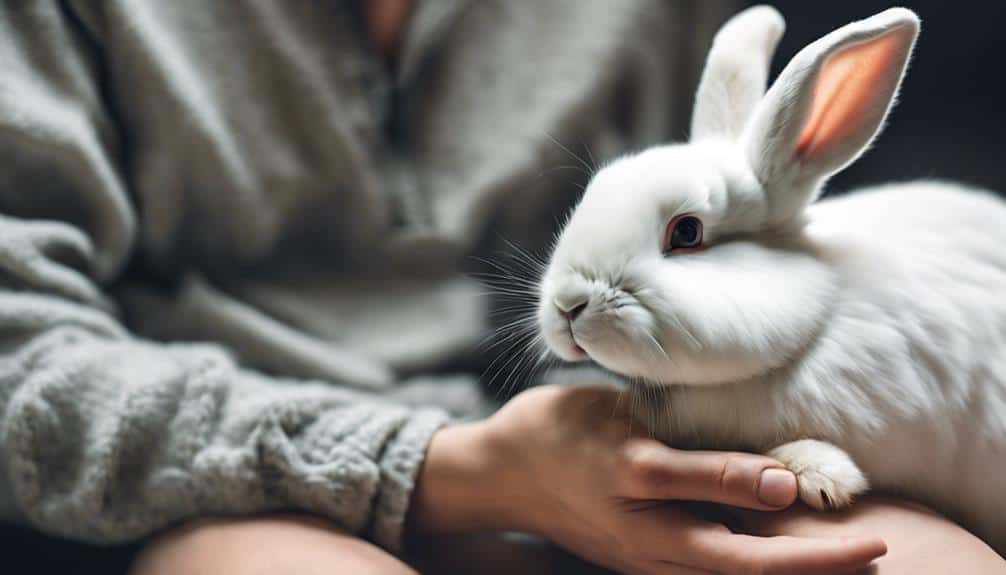 bonding with domestic rabbits