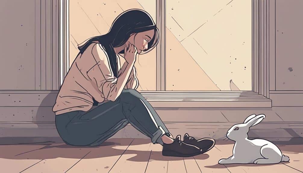 bunnies and human emotions