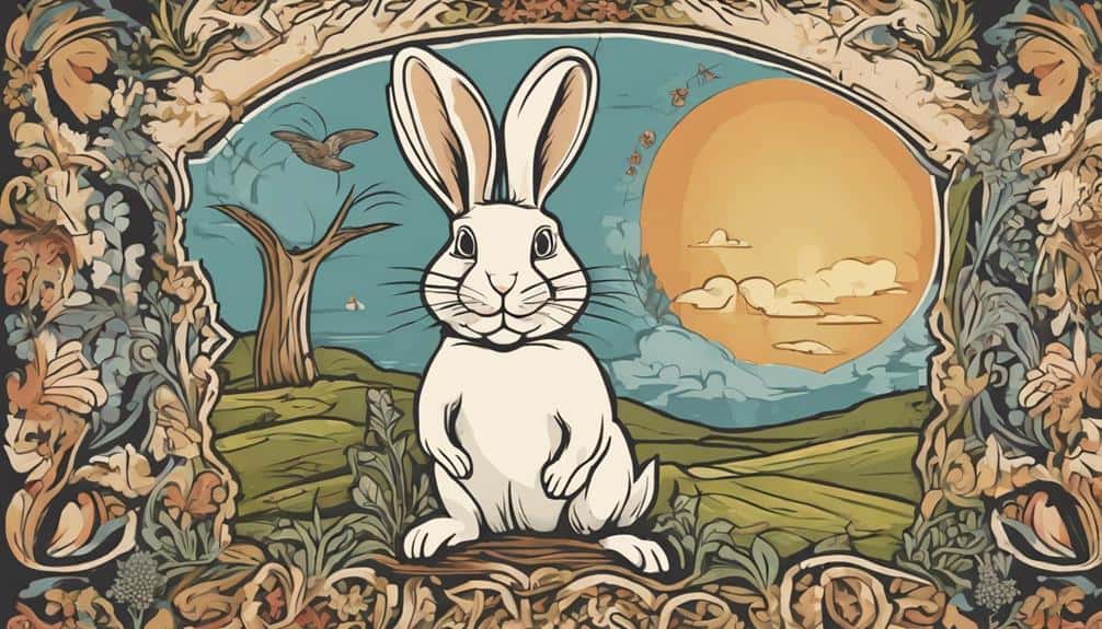 bunnies in religious art