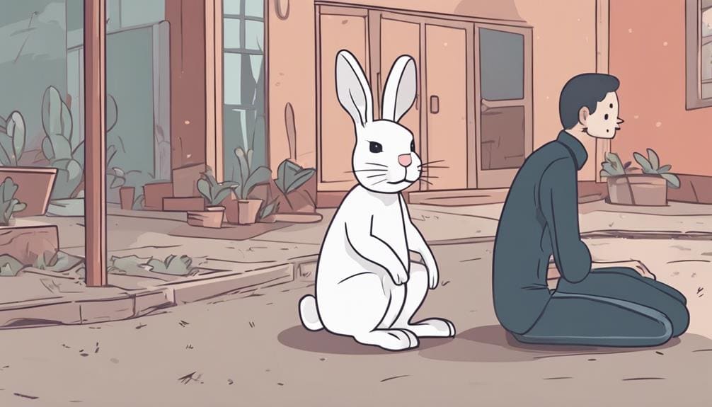 bunnies show empathy too