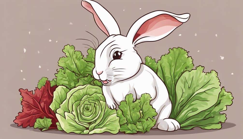 bunny diet includes lettuce