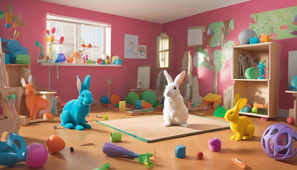 bunny friendly toys for play