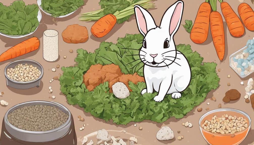 bunny weight and treats