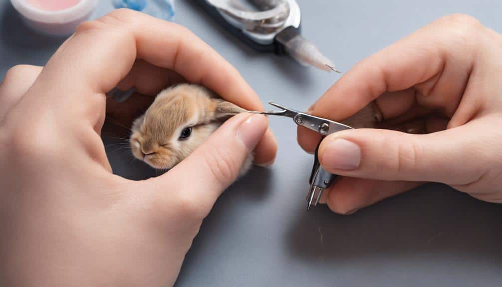 care for bunny nails