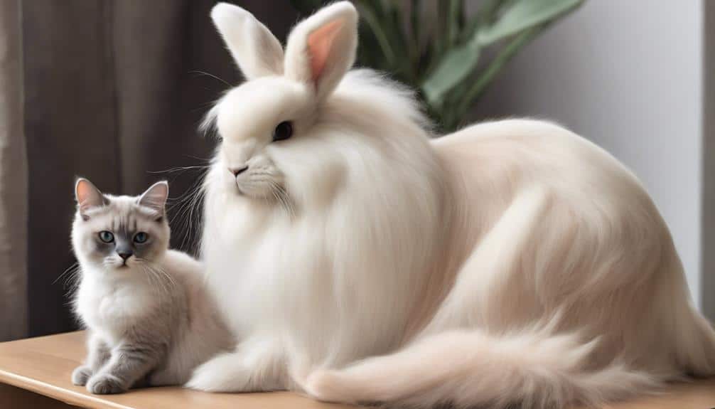 cat friendly bunny breeds depicted