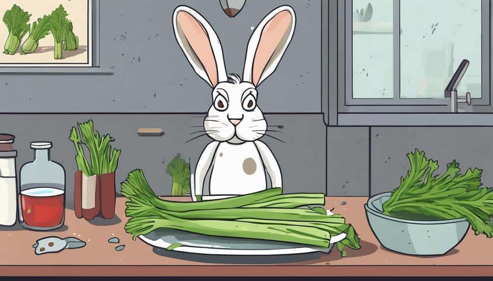 celery and rabbit safety
