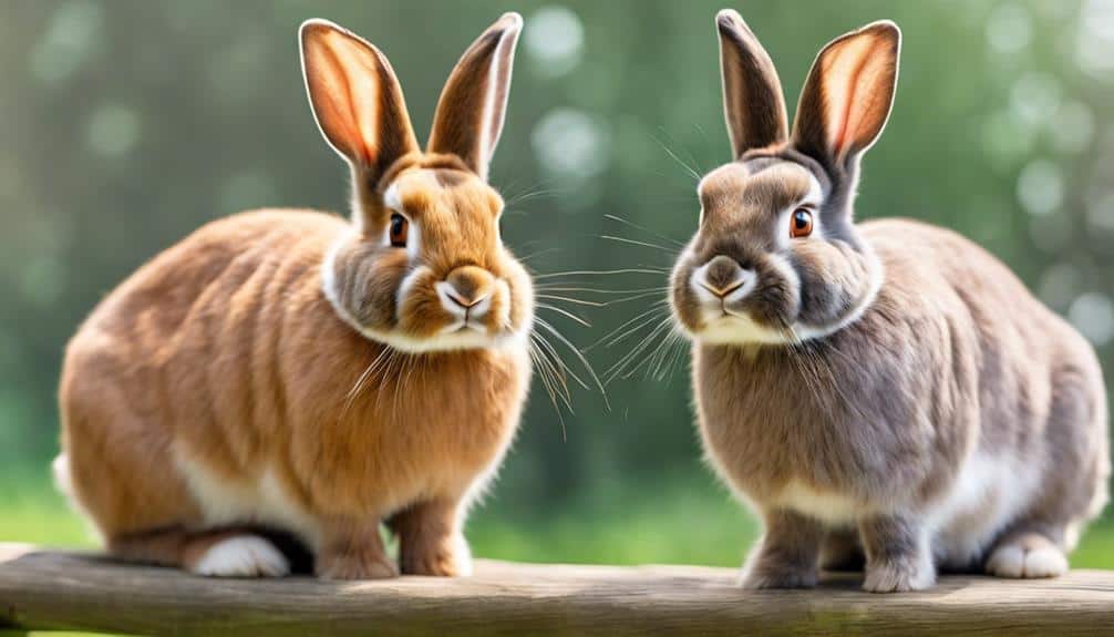 choosing breeding pair rabbits