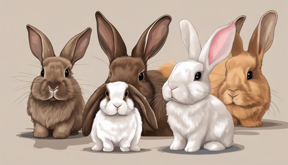 common bunny breeds described