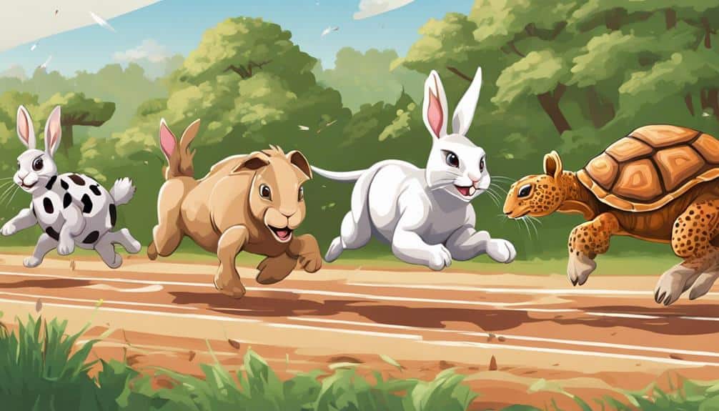 competing with fantasy animals