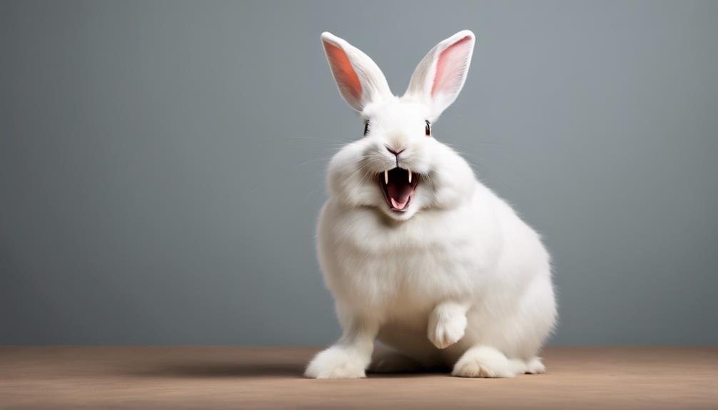 cute bunnies yawning video