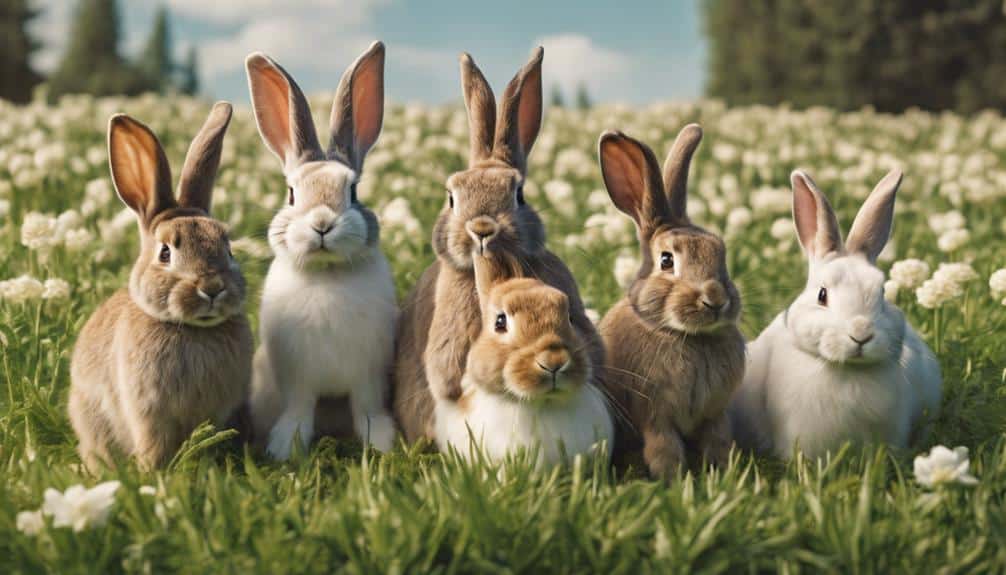 dominance hierarchy among rabbits