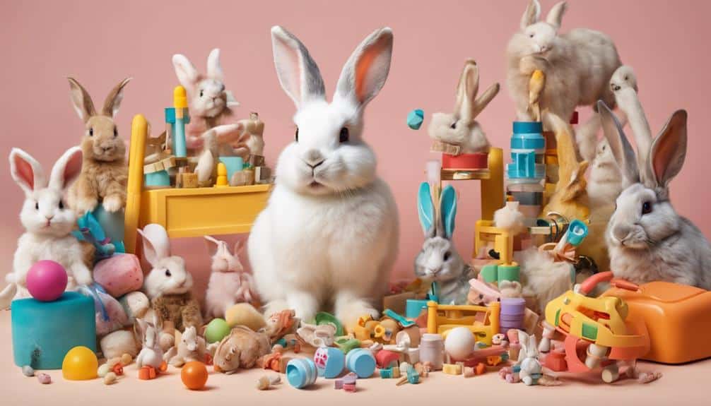early socialization influences bunnies