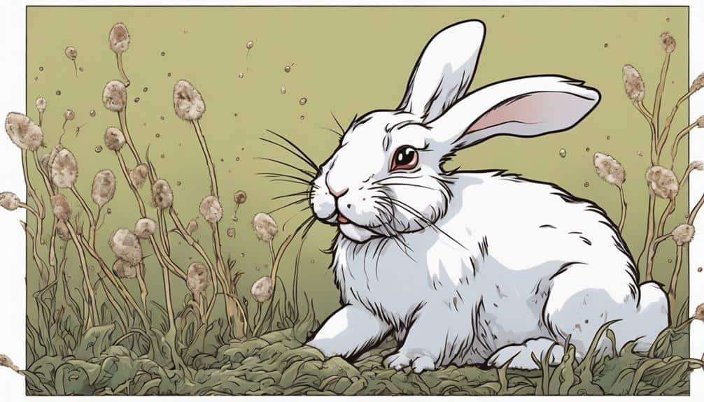 flea borne rabbit to human transmission