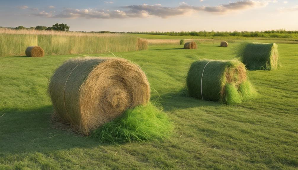 hay types for cattle